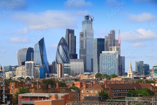 City of London urban skyline