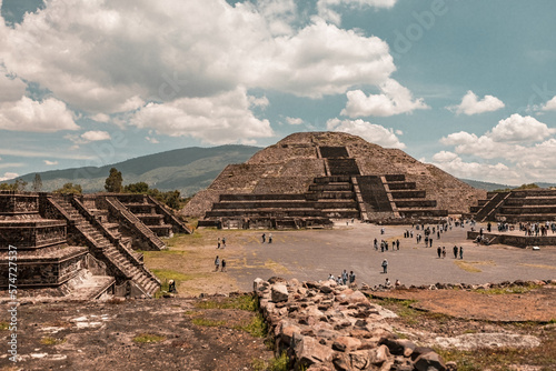 Teotihuacan Pyramids Complex, Mexican archaeological complex northeast of Mexico City photo