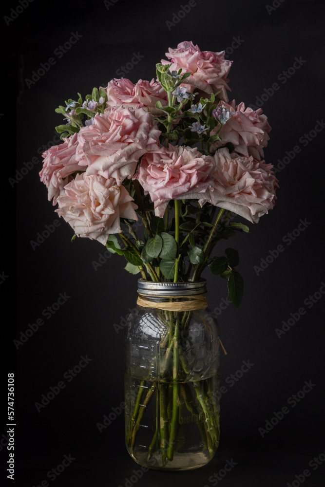The flora arrangement of Pink O'Hara