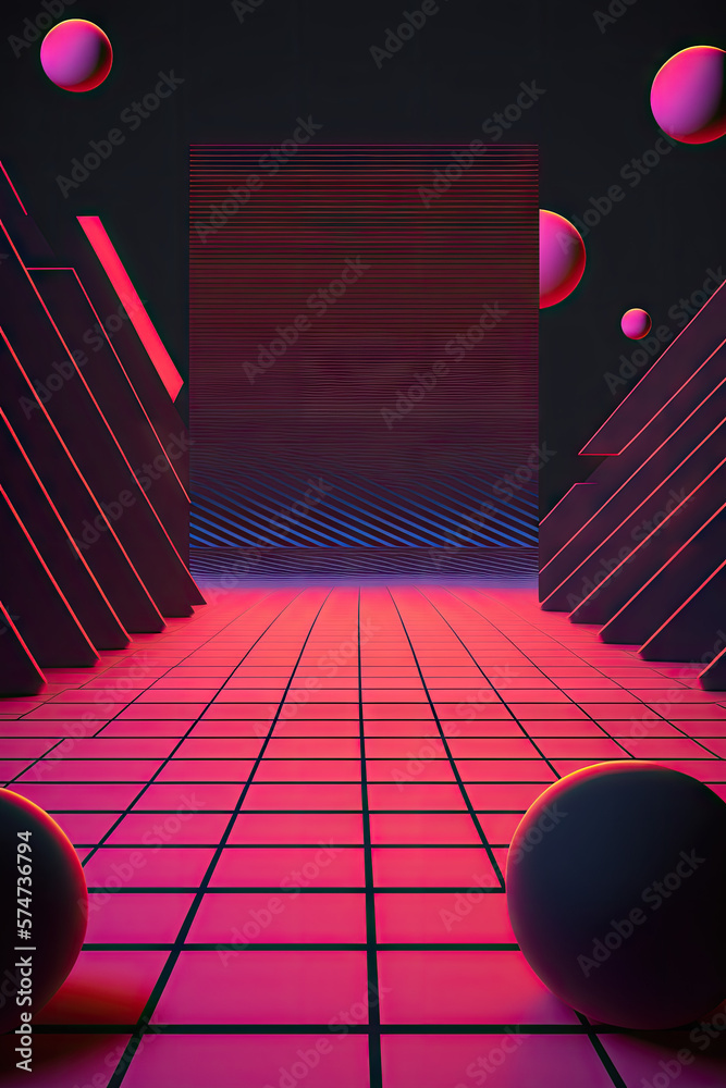 80s 90s Retro Wave Background Wallpaper - 80s Background textures - 80s