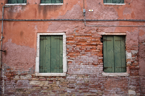 Detail shutter - Calle Rotunda - Venice - Italy