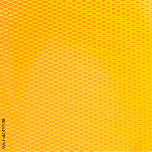 Yellow orange pattern square background. Gentle classic texture Usable for social media, story, banner, Ads, poster, celebration, event, template and online web ads