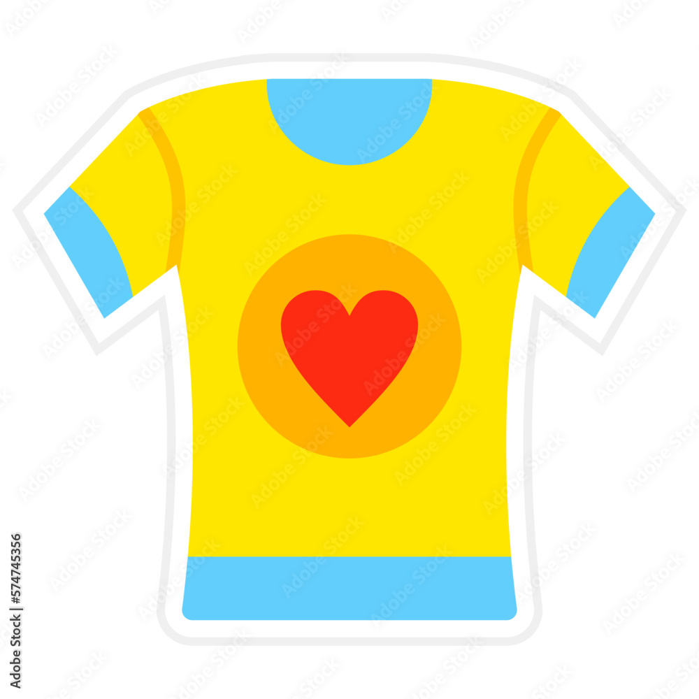 Tshirt Sticker Icon Tshirt Sticker Icon