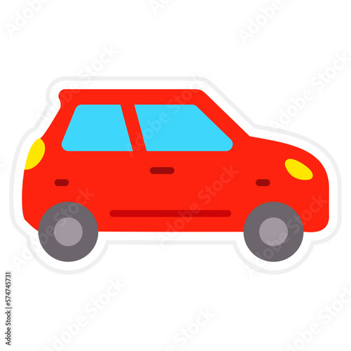 Car Sticker Icon © Maan Icons