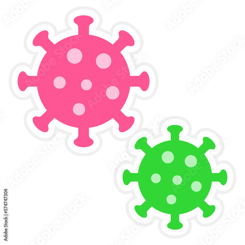 Virus Sticker Icon