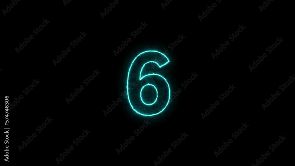 abstract beautiful countdown number animation background abstract beautiful countdown number animation background