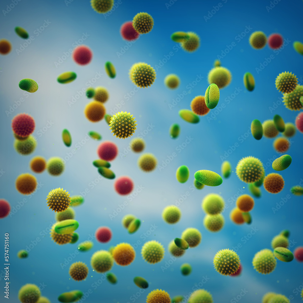 Pollen allergy is also known as hay fever or allergic rhinitis