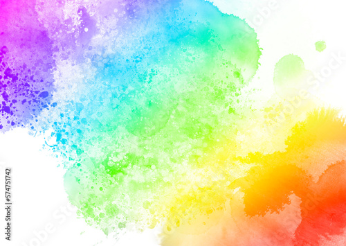 watercolour rainbow png backgrounds