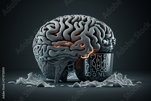 abstract brain a circuit bo...
