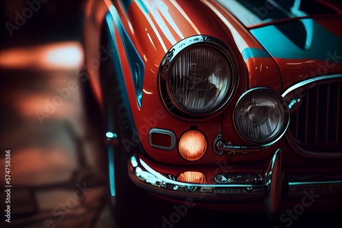 car headlight © Alessandro