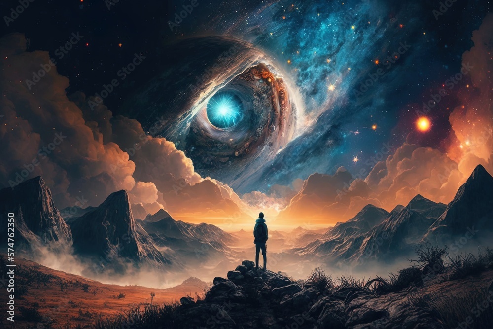Gazing Into the Heavens: Discovering Wonders Awaiting Us in the Distant Future Generative AI