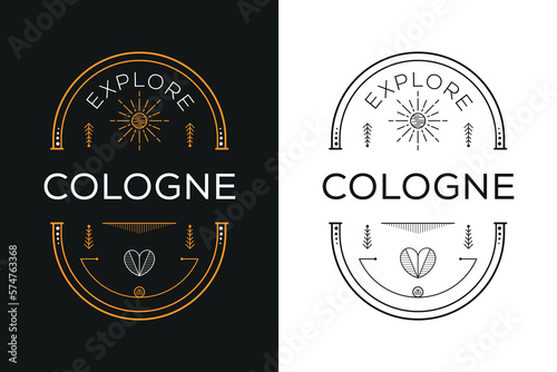 Cologne City Design, Vector illustration.