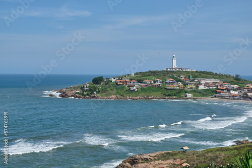 Santa Marta Lighthouse in Laguna, Santa Catarina, Brazil
 photo