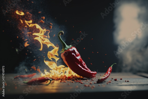 Burning Chili Pepper