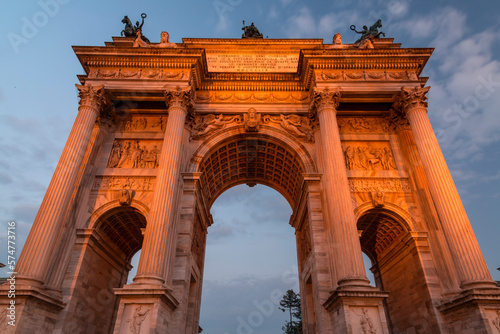 Porta Sempione is a city gate of Milan, Italy.