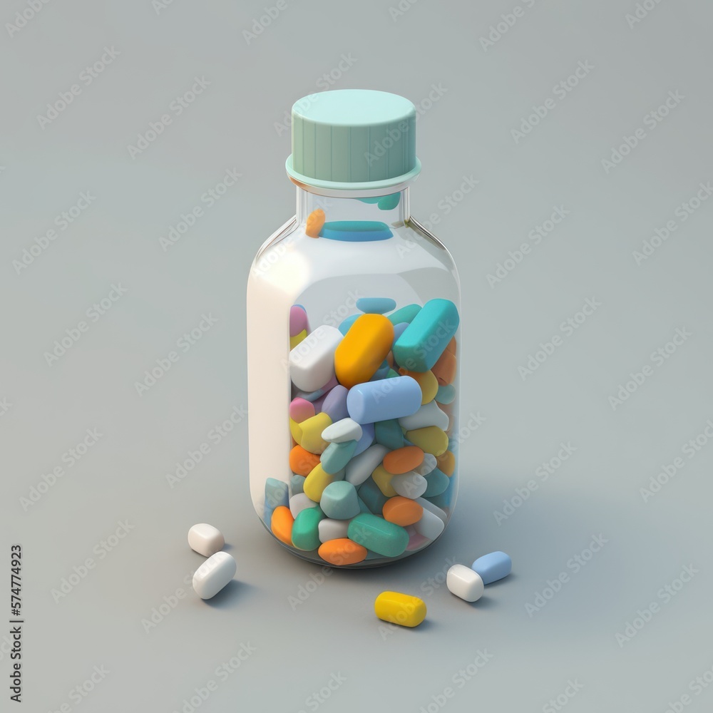 pills and bottle pills and bottle