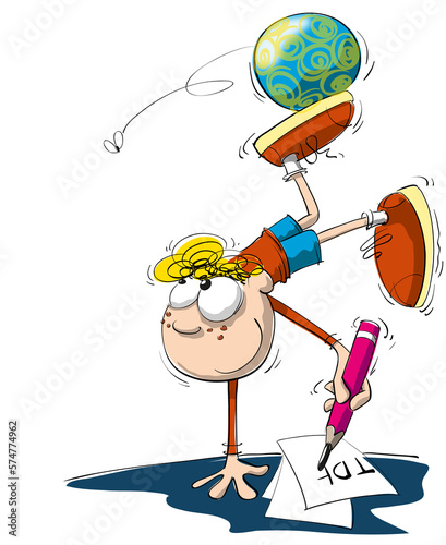 Photography Niño con trastorno de déficit de atención (TDAH) (ADHD)