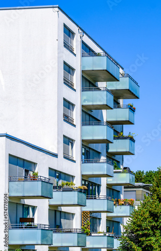 modern apartment house in austria