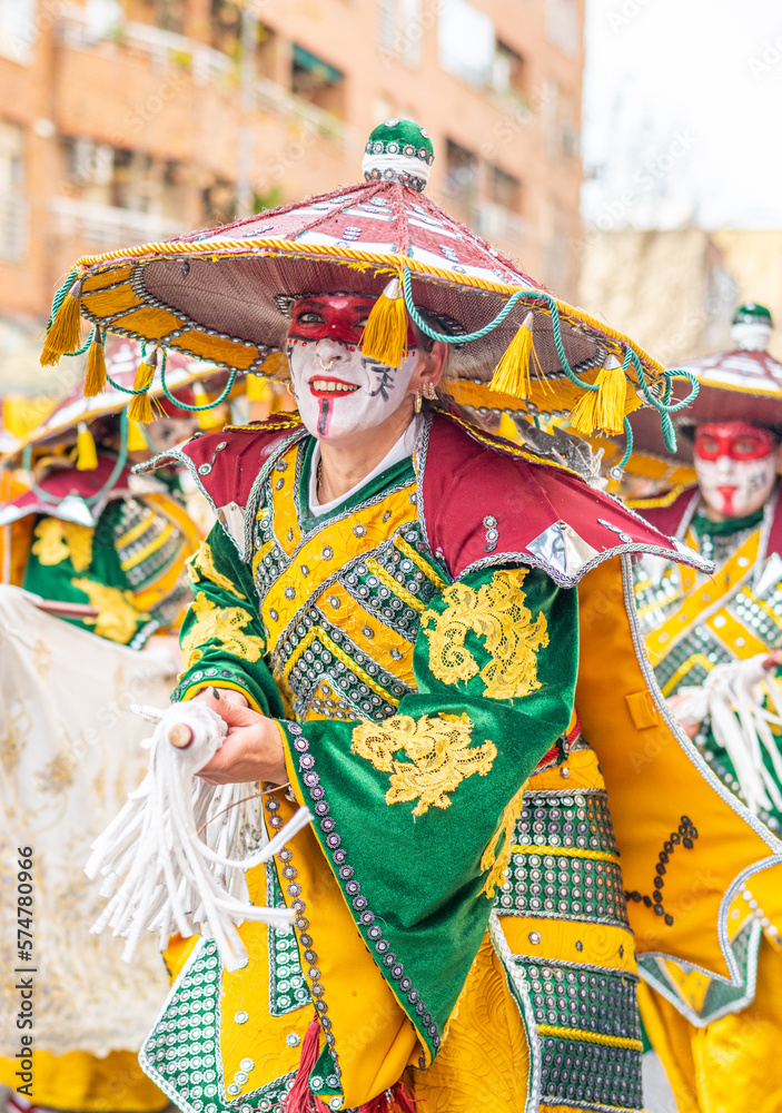 Let The Rhythm Take You. Cropped Portrait Of A Beautiful Ballerina In Costume Performing In Carnival In A Parade