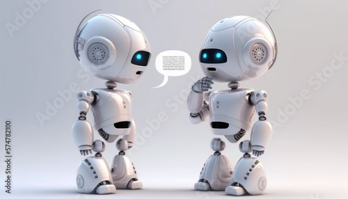 System Artificial intelligence ChatGPT Chat Bot AI , Technology smart robot Ai Chat GPT application software , robot application Chat GPT