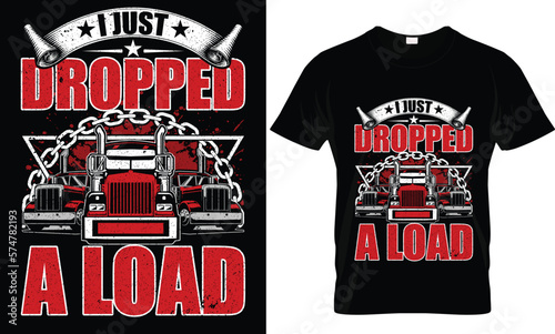 print ready t-shirt design for trucker/truck driver, Old man truck driver T Shirt Design. Trucker T-shirt Design, Colors can be easily changed on a dark T-shirt or a white T-shirt