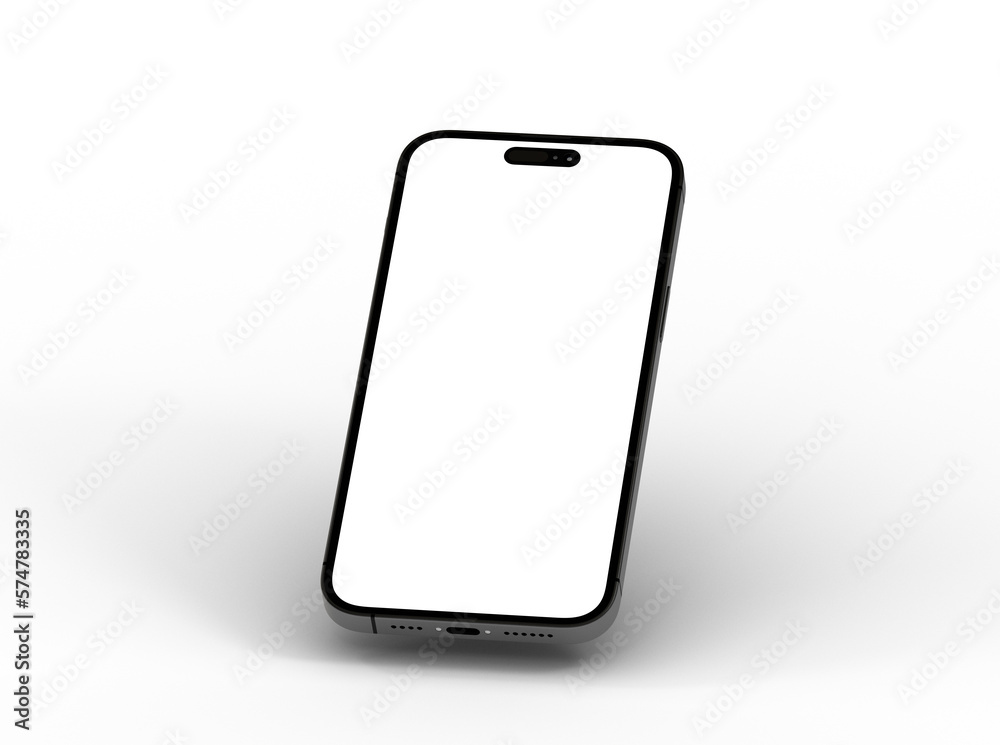 Mockup - smartphone With Blank Screen in 3d Mockup - smartphone With Blank Screen in 3d