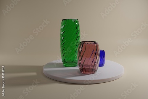 Fotografie Vase en verre