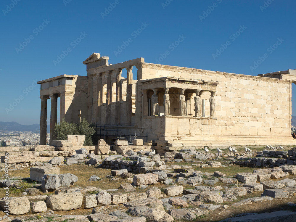 Obraz premium Athen und die Akropolis in Griechenland