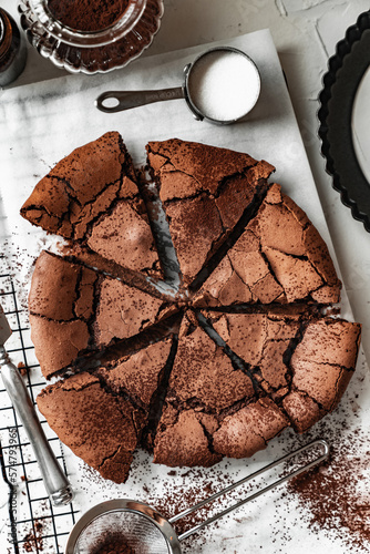 chocolate chip cookies and coffee cake torte chocolate cloud