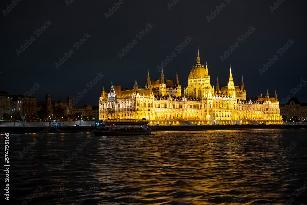 Obraz premium Congreso de Budapest en Hungría