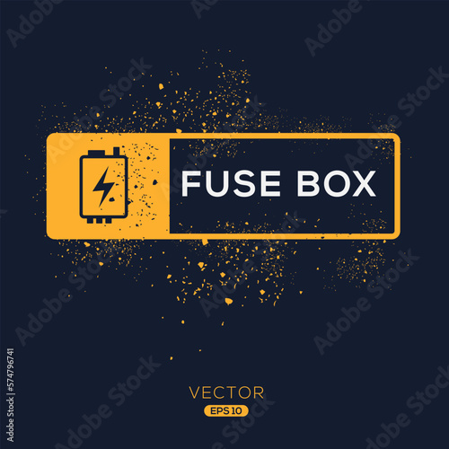 Creative (Fuse Box) Icon, Vector sign.