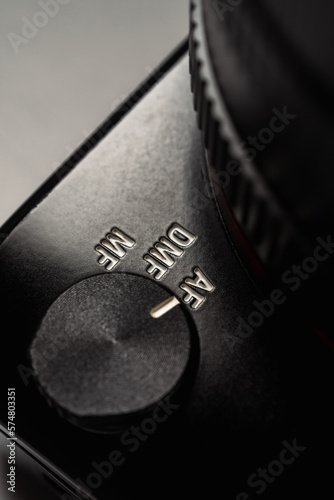 Detailed close up shot of rare Sony RX1 R camera photo