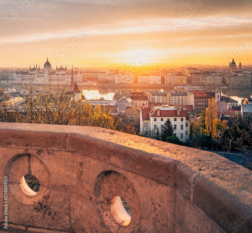 Fisherman's Bastion, Budapest in the morning