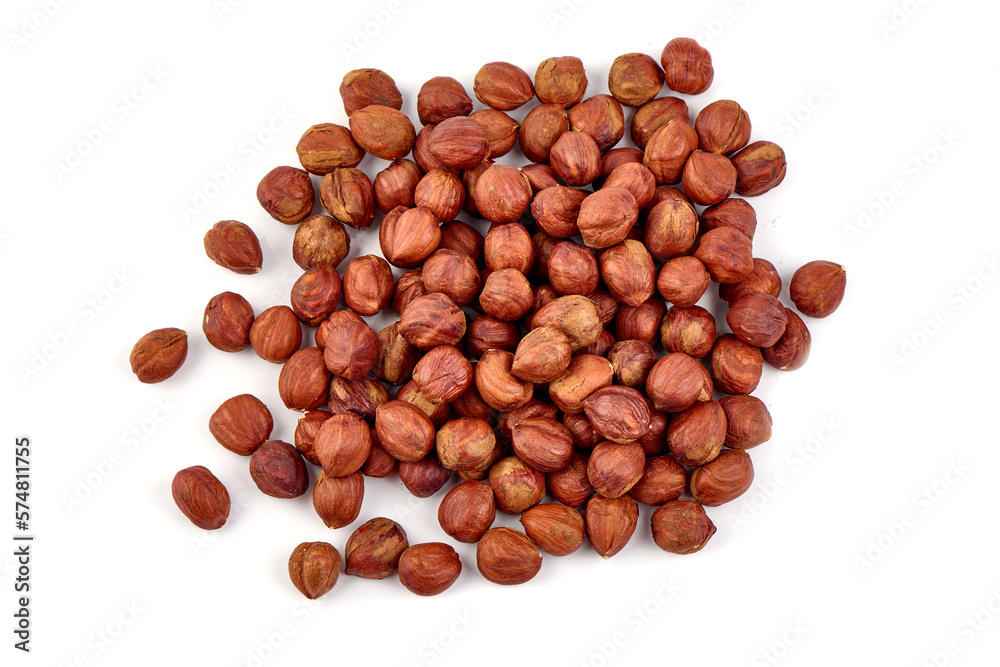 Hazelnut. Fresh organic filbert nut, isolated on white background. Hazelnut. Fresh organic filbert nut, isolated on white background.