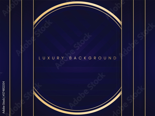 luxury royal blue and golden abstract background