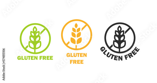 Gluten-free or non-gluten food allergy product dietary labels for apps and websites