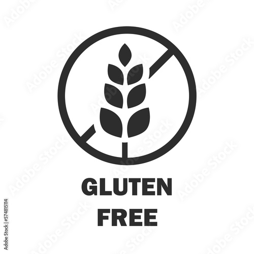 Gluten-free or non-gluten food allergy product dietary labels for apps and websites