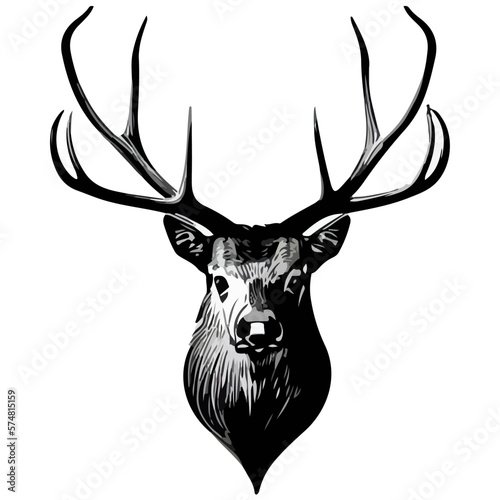 deer head silhouette