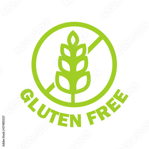 Gluten-free or non-gluten food allergy product dietary labels for apps and websites