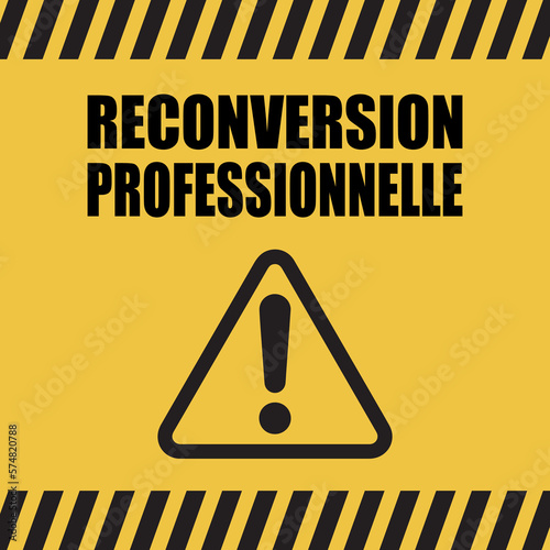 Logo reconversion professionnelle.