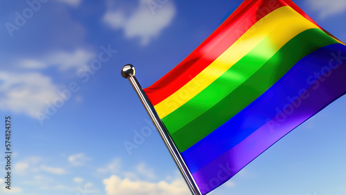 A Powerful Symbol of LGBTQ+ Rights and Unity, Generative AI