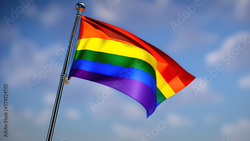 A Powerful Symbol of LGBTQ+ Rights and Unity, Generative AI