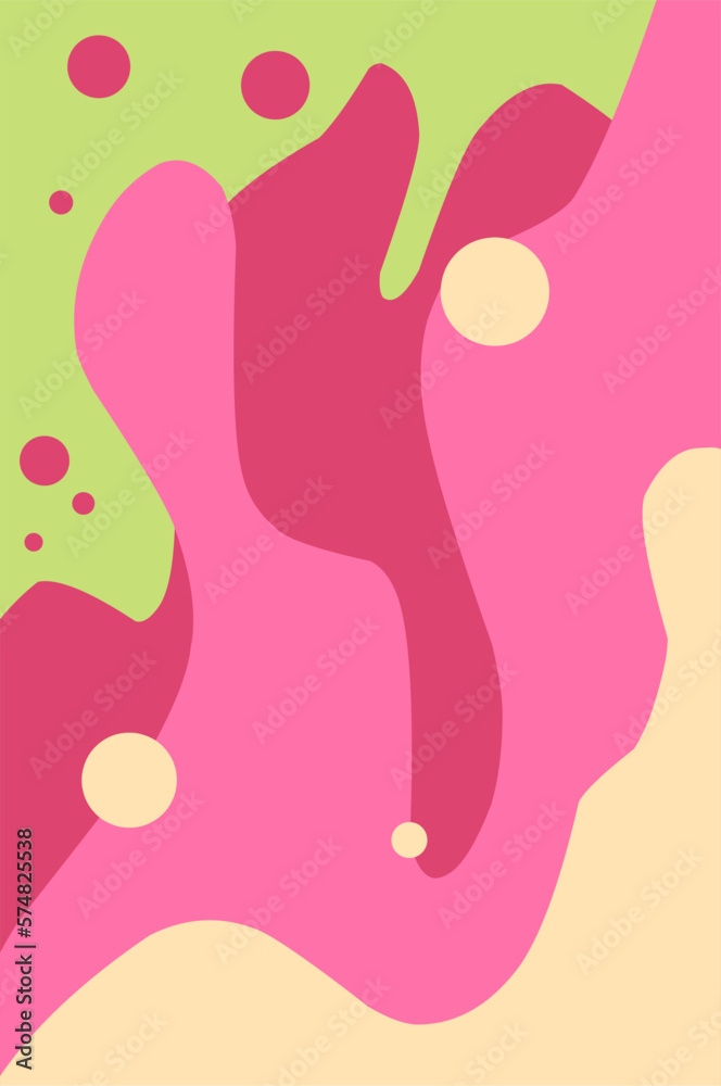 abstract liquid background. Creative illustration for backgrounds, posters, pamphlets, cards and design materials