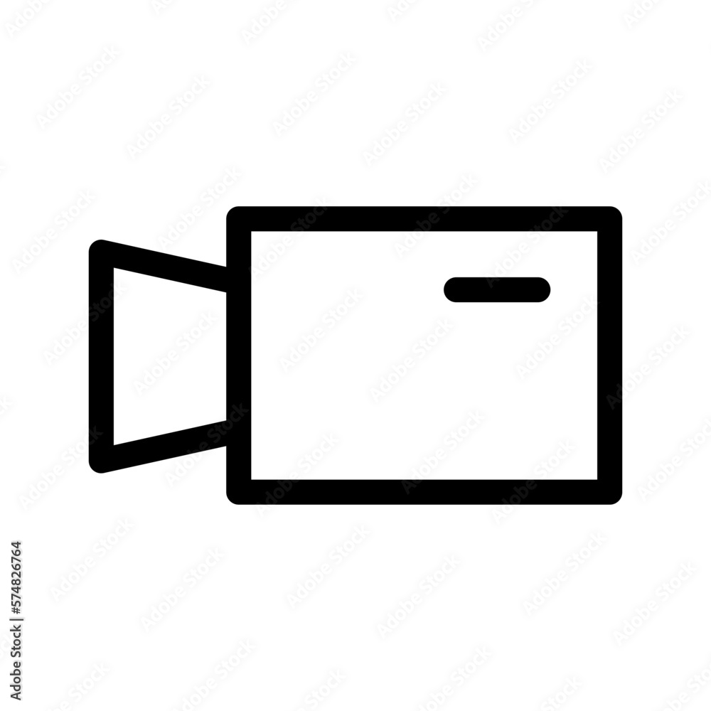 Record Video Icon Vector Symbol Design Illustration Record Video Icon Vector Symbol Design Illustration
