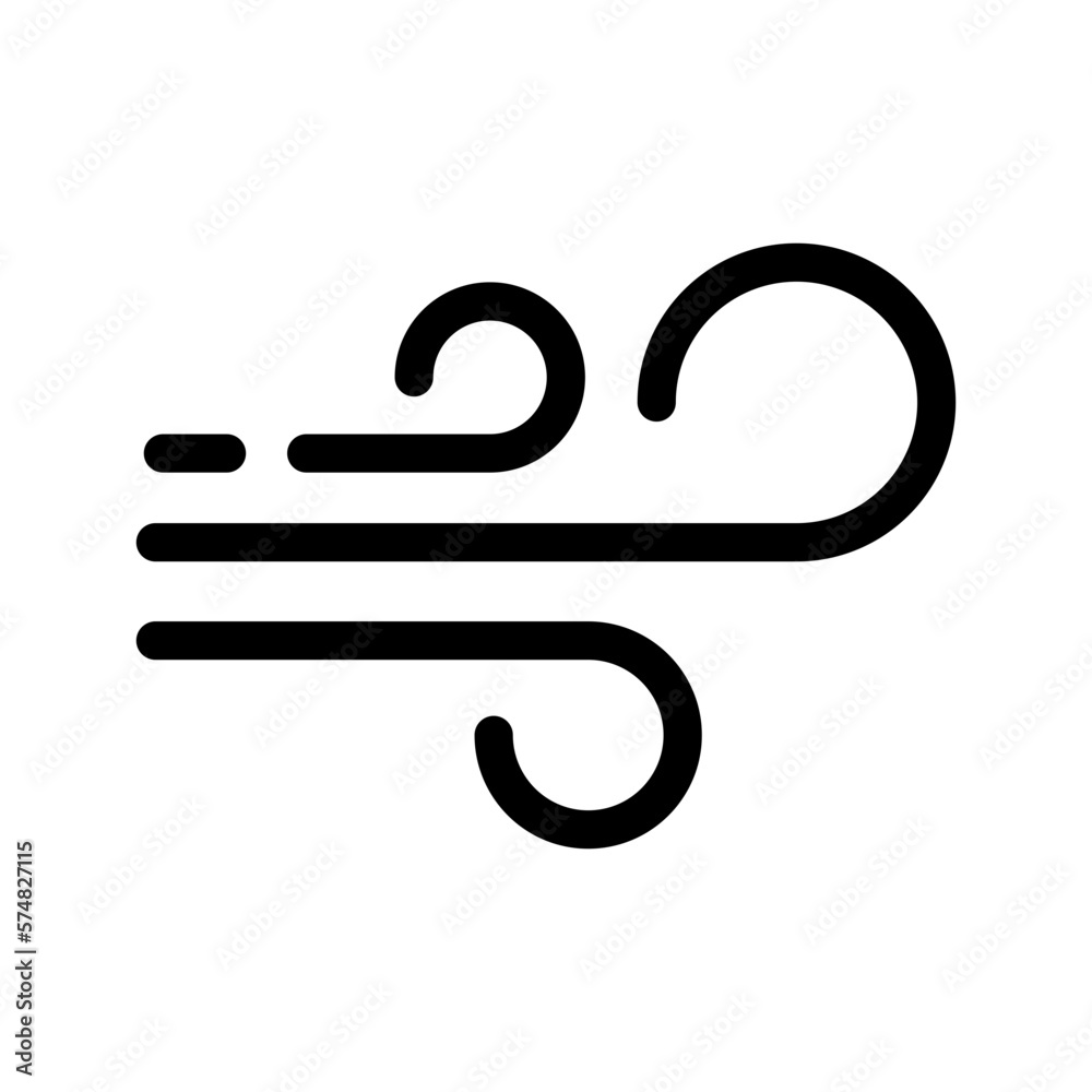 Wind Icon Vector Symbol Design Illustration Wind Icon Vector Symbol Design Illustration
