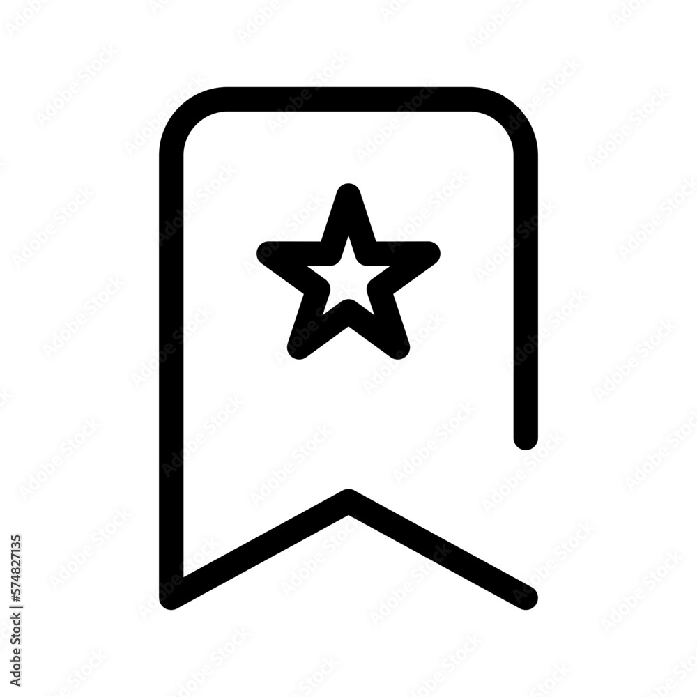 Bookmark Icon Vector Symbol Design Illustration Bookmark Icon Vector Symbol Design Illustration