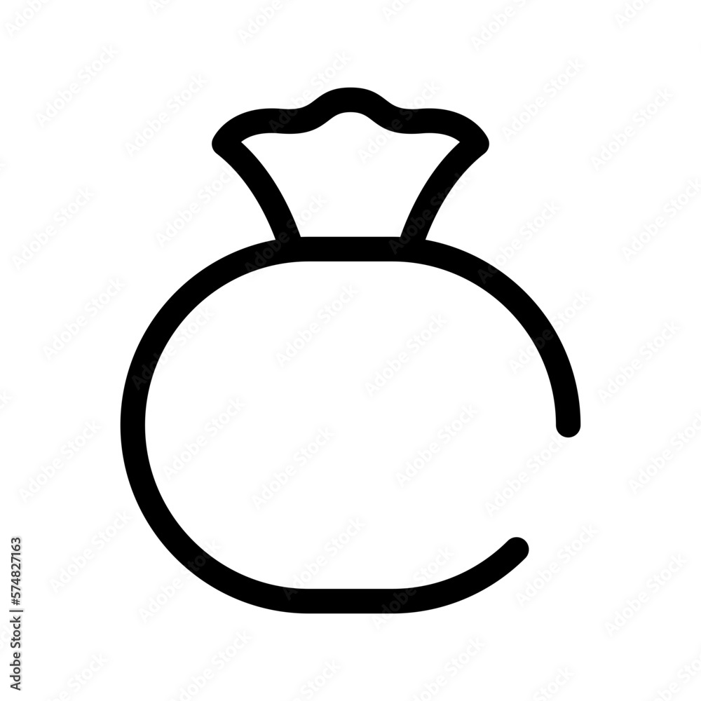 Money Bag Icon Vector Symbol Design Illustration Money Bag Icon Vector Symbol Design Illustration