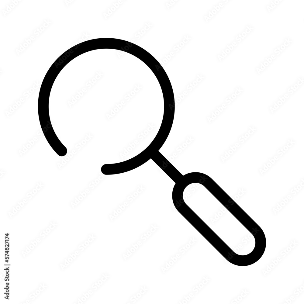 Magnifying Glass Icon Vector Symbol Design Illustration Magnifying Glass Icon Vector Symbol Design Illustration