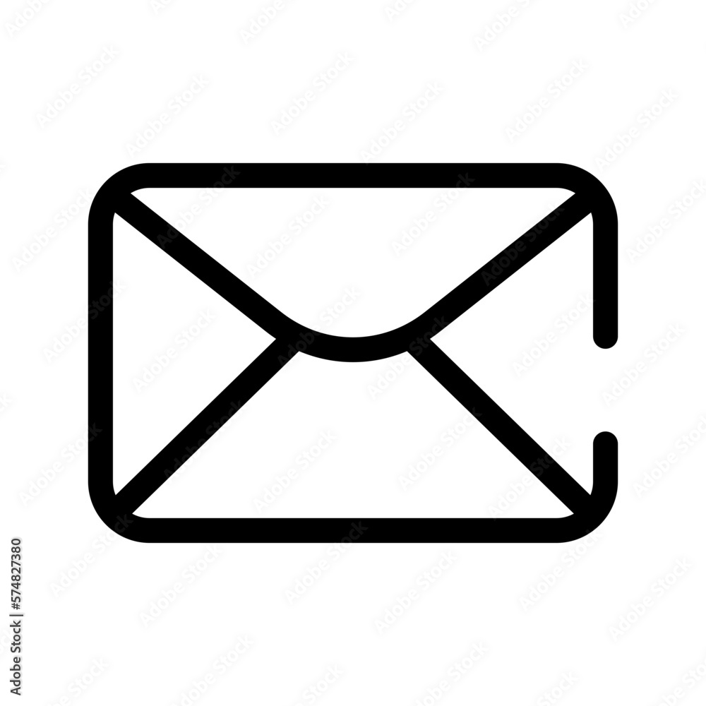 Envelope Icon Vector Symbol Design Illustration Envelope Icon Vector Symbol Design Illustration