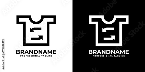 Thrift Clothing Logo, suitable for any business related to Clothing. photo